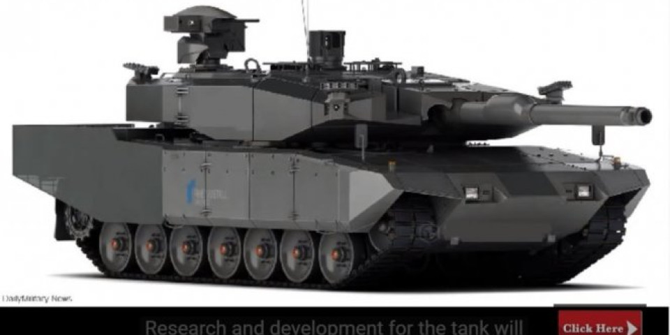 (VIDEO) ŠTA ĆE NA OVO REĆI RUSIJA, FRANCUSKA I NEMAČKA PRAVE "SUPER TENK"! Zameniće "Leopard 2"  i "Leklerk"!