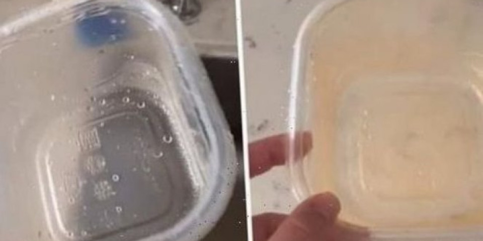 STVARNO RADI! Jedna domaćica je podelila neverovatan TRIK ZA UKLANJANJE MRLJA OD ULJA sa plastičnih činijica! (VIDEO)