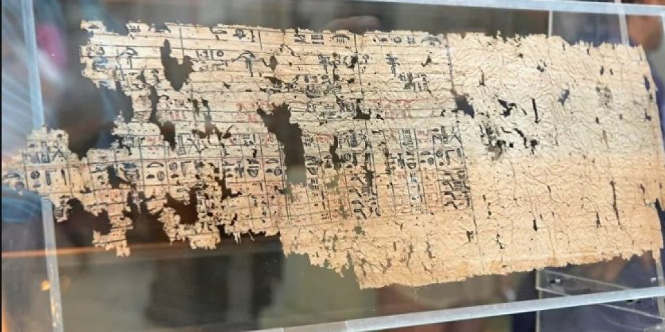 OTKRIVENA TAJNA PORUKE STARE VIŠE OD 2.000 GODINA! Drevni egipatski spis bio je misterija vekovima, a sada je MASTILO dalo odgovore...