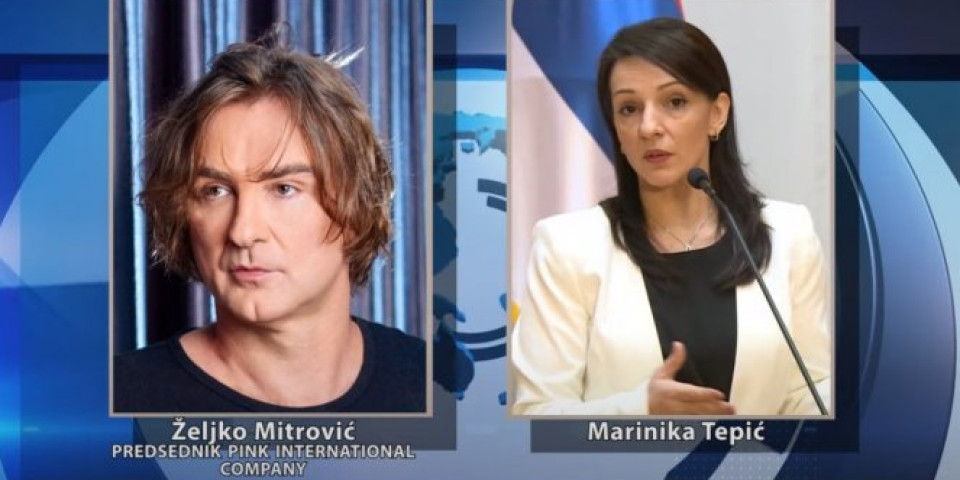 (VIDEO) ŽELJKO MITROVIĆ ODGOVORIO MARINIKI TEPIĆ: Verica Bradić se ponela u skladu sa pravilima novinarske profesije!
