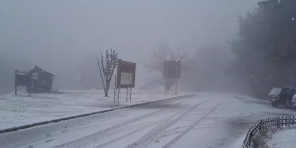 ZABELELA SE FRUŠKA GORA! Sneg pada na Iriškom vencu! /Video/