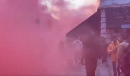 IZAZVALI PANIKU U CENTRU GRADA! Podnete prekršajne prijave protiv tri osobe zbog dimnih bombi u Knez Mihailovoj