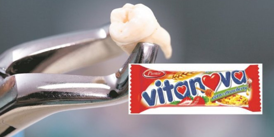 IMA LI KRAJA? Posle plastike, čovek našao zub u "Pionirovoj" čokoladici "vitanova"?!