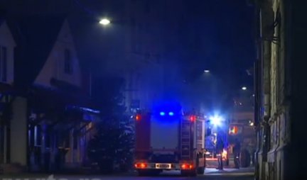 Požar u Karađorđevoj ulici, zapalila se krovna konstrukcija!