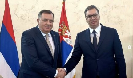 POŠTOVANI PREDSEDNIČE, DRAGI ALEKSANDRE! Dodik uputio pismo Vučiću, stabilna i ekonomski jaka Srbiia je garant opstanka RS!