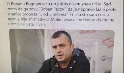 MOŽETE VI TO BOLJE!  KRIK je bez ikakvih dokaza objavio tvrdnje čoveka koga je Sergej Trifunović nazvao “Boban pacov”!