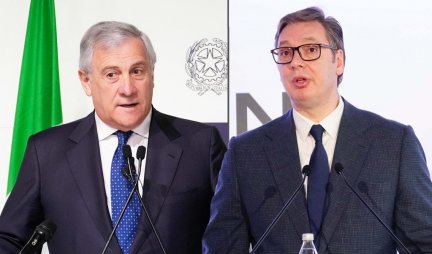Vučić danas sa Tajanijem, potom otvaraju poslovni forum Srbija-Italija