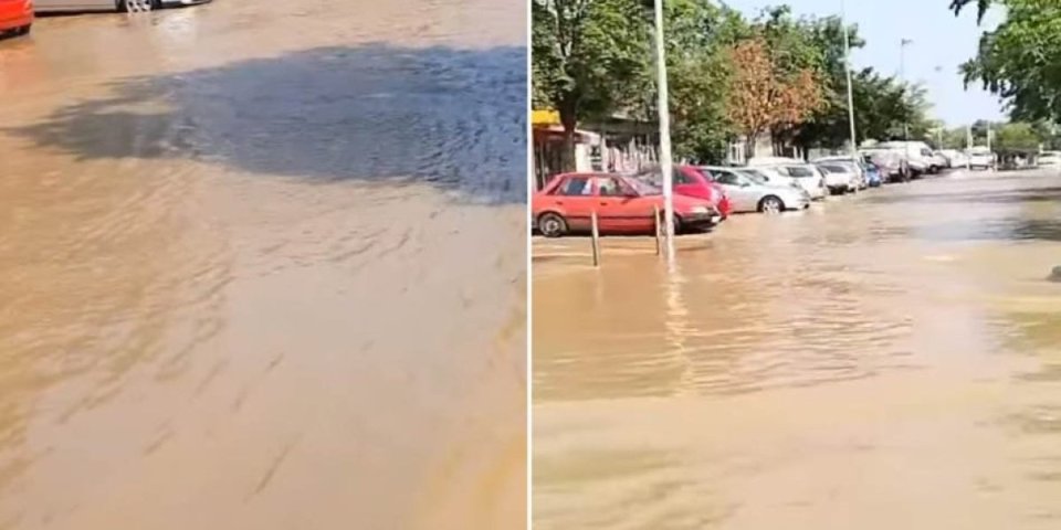 Ulice pod vodom, a kiša nije padala! Pogledajte dramatične prizore poplavljene beogradske opštine (VIDEO)