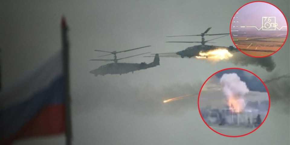 (VIDEO) Šok na frontu, strašan podvig ruskog pilota! Helikopterom nemilosrdno spalio celu kolonu NATO vozila!