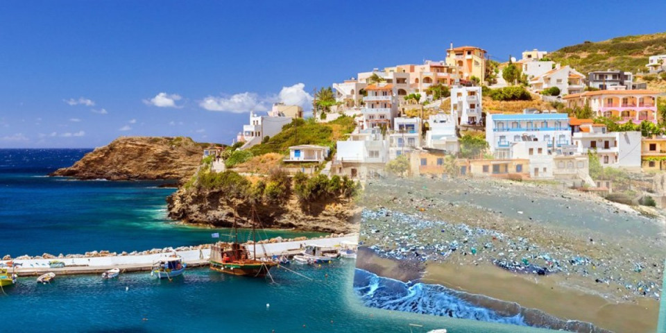 Srbi, nemojte da se prevarite i odete na ovu plažu u Grčkoj! Da li gledamo u najveće đubrište ikada? (VIDEO)