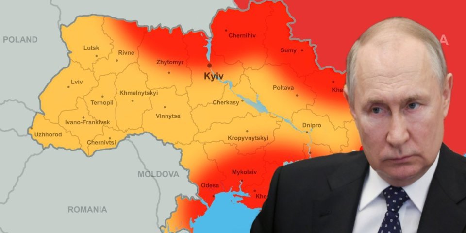 "Video sam mapu juče", Ukrajina će izgubiti ove teritorije?! CIA agent ubrojao i Kijev!