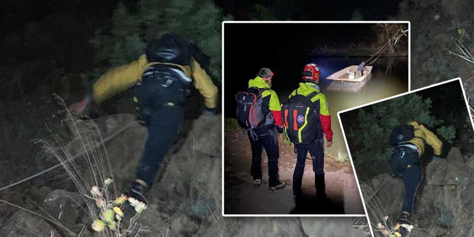 Četiri planinara i dečak (8) se izgubili kod Sićevačke klisure! Drama na grebenu Kusače, spasavali ih pripadnici GSS