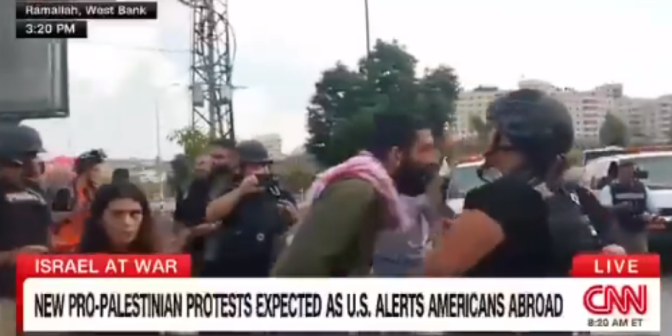 Novinarka CNN-a oterana sa skupa na Zapadnoj obali: "Podržavate genocid, je*eš CNN" (VIDEO)