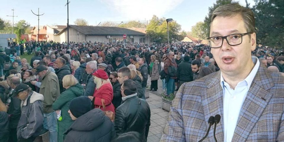 Srbija ne sme da stane, živela Srbija! Vučić iz Smedereva: Ljudi treba da znaju, glasaju za ili protiv mene! (FOTO, VIDEO)