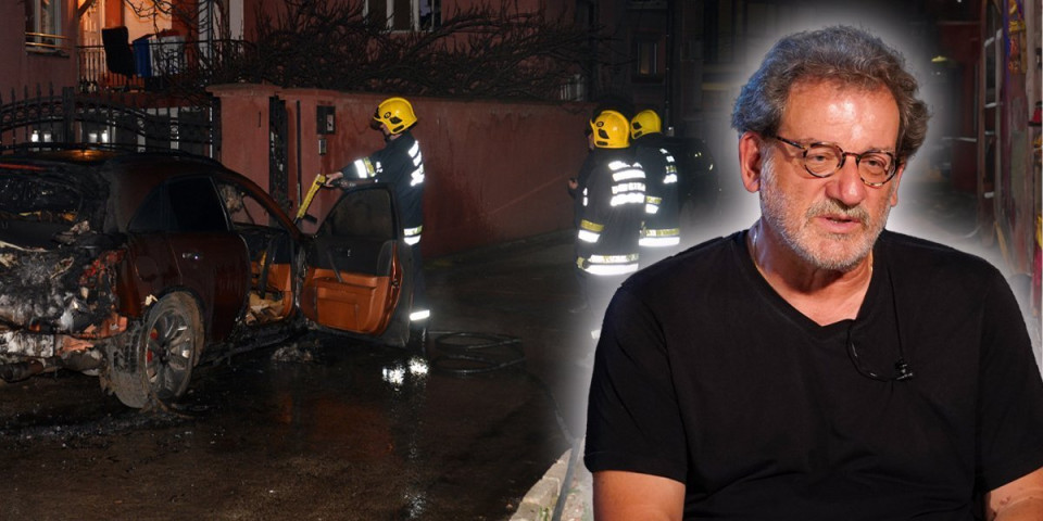 Ovom glumcu je oštećen automobil u požaru na Novom Beogradu
