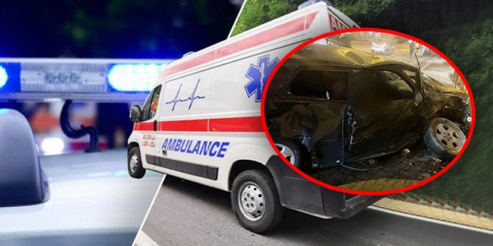Sudar dva automobila kod Sremčice: Policija obavlja uviđaj, ima povređenih