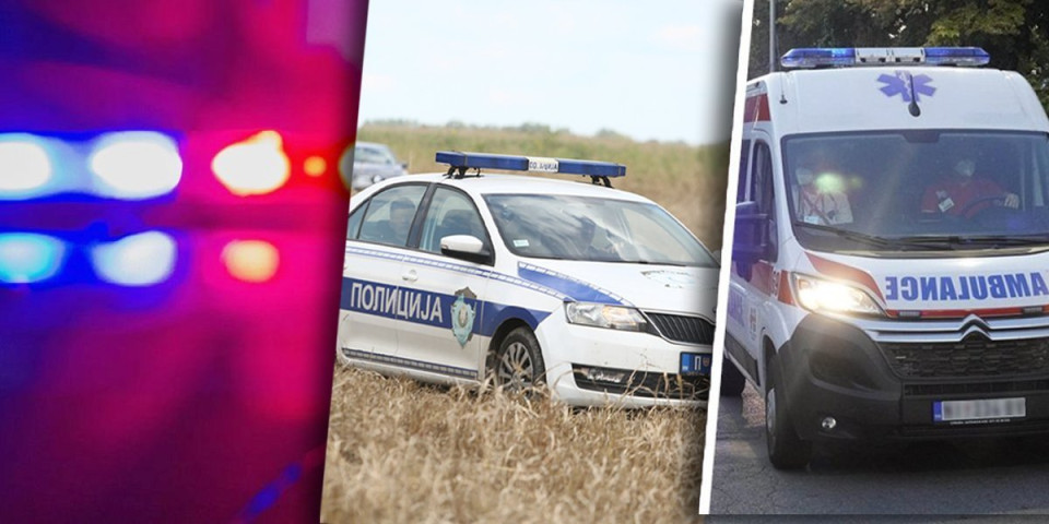 Saobraćajka kod Leskovca: Dve osobe povređene, sudarili se automobil i autobus