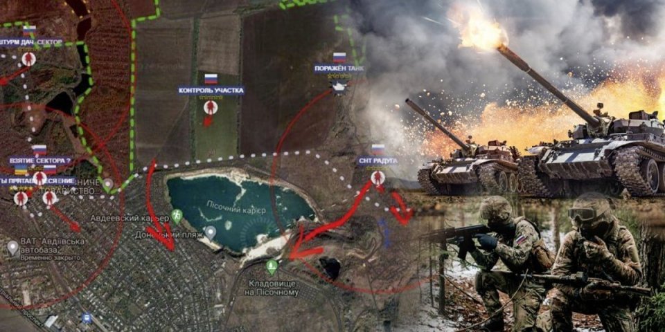 Rusija formira koridor! Veliki šok za Ukrajinu - šta sad?! Posle Avdejevke sve pada kao kula od karata!