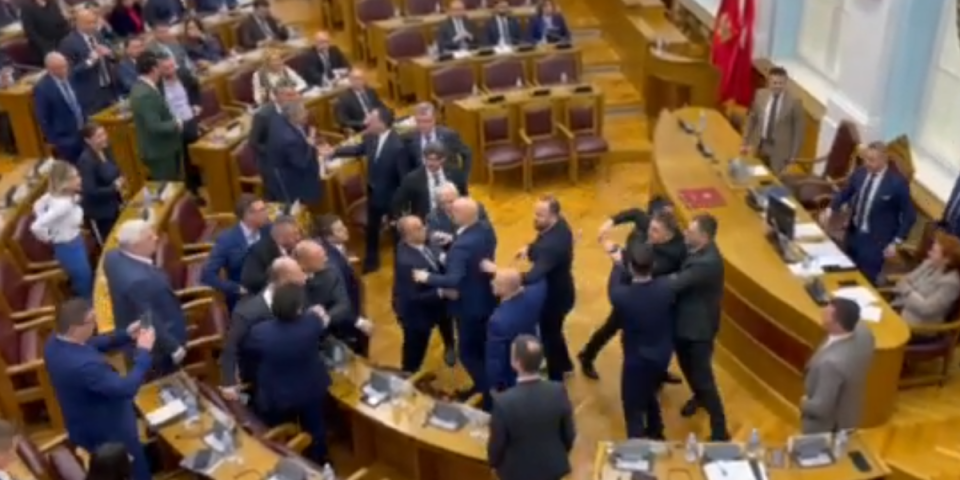 (VIDEO) Tuča u Skupštini! Milov poslanik nasrnuo na Srbe - opšti haos!