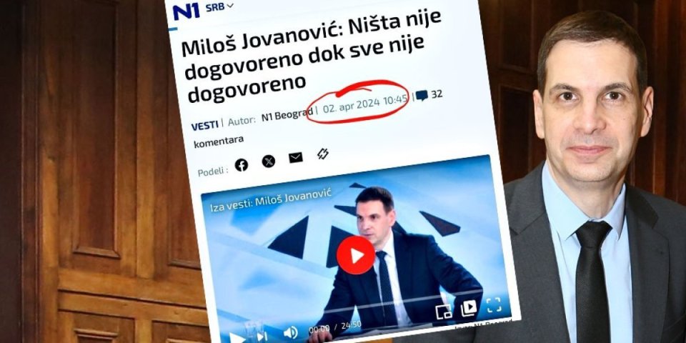Đilasov potrčko bulazni kao nikad do sada! Miloš Jovanović više ne zna šta priča: Ne verujete?! Uverite se sami! (FOTO)