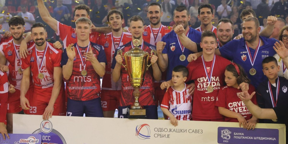 Zvezda šampion Srbije posle osam godina! Crveno-beli počistili Partizan u majstorici