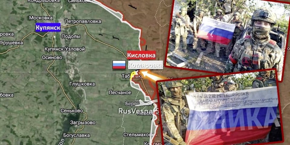 (VIDEO) Težak poraz Ukrajine! Ruski tenkovi samleli Kotljarovku! Putinove trupe munjevito gaze preko Harkovske oblasti!