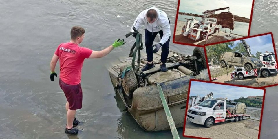 Ovako izgleda automobil koji je nekoliko meseci proveo u Dunavu! "Jedno dubinsko i eto ga na polovnim"! (VIDEO)