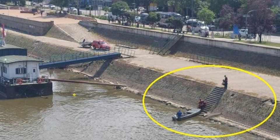 Drama ispod mosta Duga! Evo kako je telo utopljenika izvučeno iz Dunava