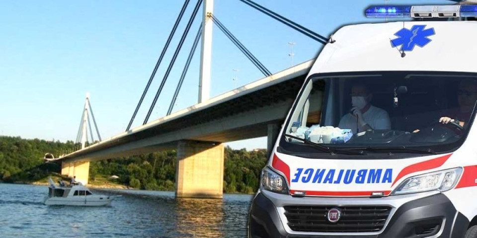 Policija spasila samoubicu! Skočio sa mosta u Novom Sadu, policajci ga izvukli iz reke