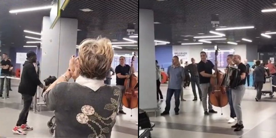 Najoriginalniji doček na aerodromu: Svi putnici odmah povadili telefone i zaigrali uz ovu pesmu (VIDEO)
