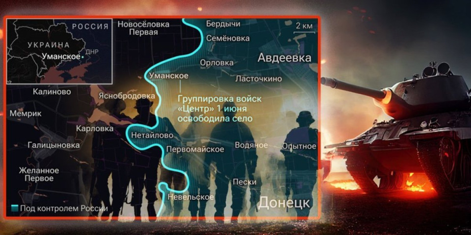 (MAPA) Rusija slavi! Ogromna pobeda Putinovih trupa! Pukao front kod Umanskog, sada sve pada kao kula od karata!