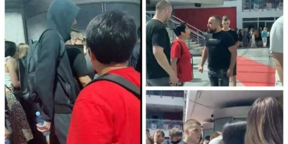 Pogledajte monstruozan snimak kako opozicionari u Novom Sadu maltretiraju i vređaju mlade dok ih evakuišu sa sajma (VIDEO)