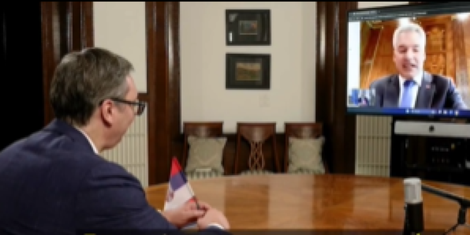 Predsednik Vučić i austrijski kancelar Nehamer poželeli sreću fudbalskim reprezentacijama Srbije i Austrije