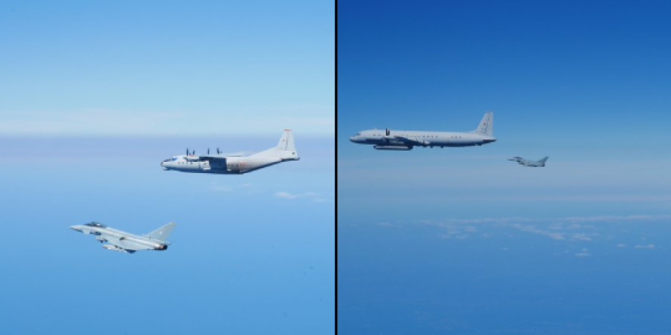 Uzbuna nad Baltičkim morem! NATO poslao avione u presretanje ruskih letelica (FOTO)