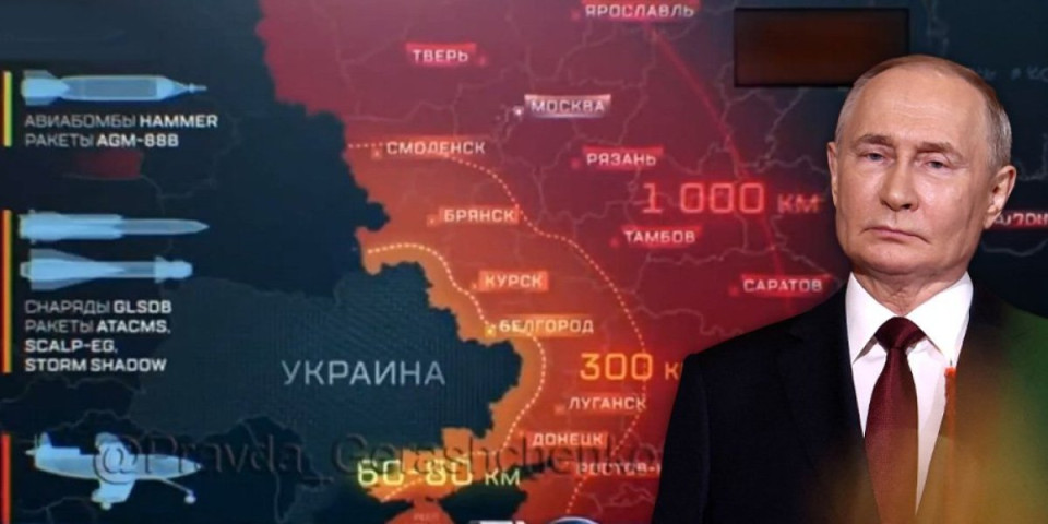 (VIDEO) Panika u Rusiji! Na TV uživo prikazali zloslutnu kartu! Država u nikad većoj opasnosti, Putin će morati da podigne uloge!